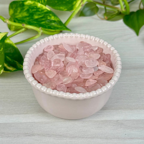 Morganite Chips (100g) 1 - Kenna's Crystals from TikTok