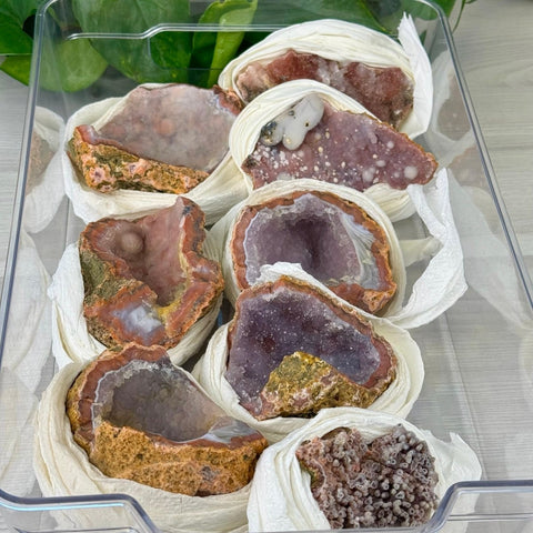 Moroccan Pink Chalcedony 66 7 - Kenna's Crystals from TikTok