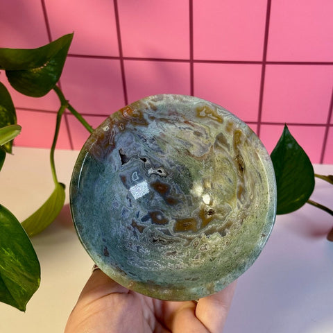 Moss Agate Bowl A 2 - Kenna's Crystals from TikTok