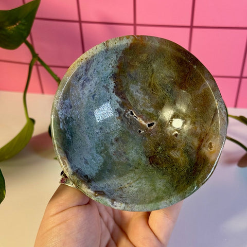 Moss Agate Bowl B 4 - Kenna's Crystals from TikTok