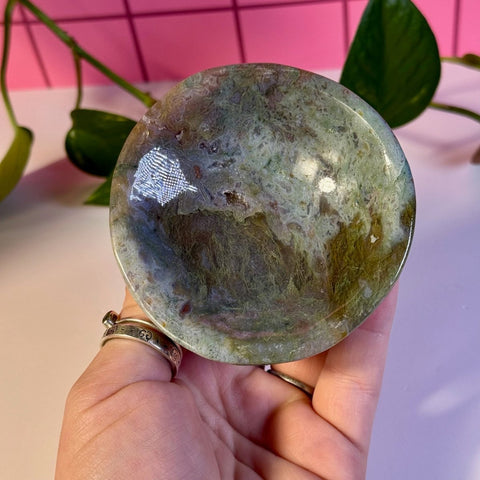 Moss Agate Bowl B2 56 - Kenna's Crystals from TikTok