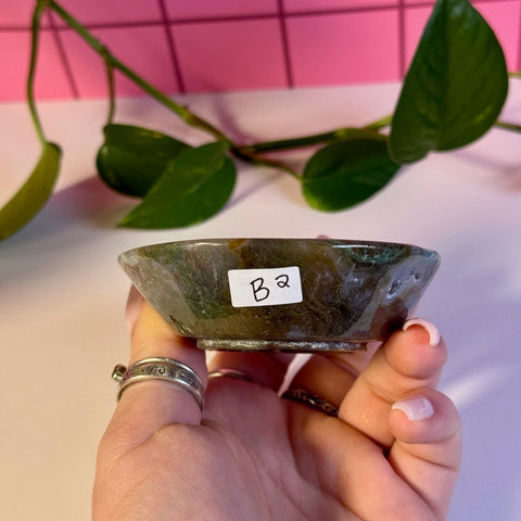 Moss Agate Bowl B2 55 - Kenna's Crystals from TikTok