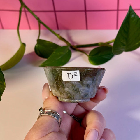 Moss Agate Bowl D2 59 - Kenna's Crystals from TikTok