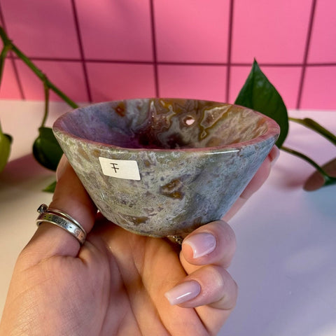 Moss Agate Bowl F 11 - Kenna's Crystals from TikTok