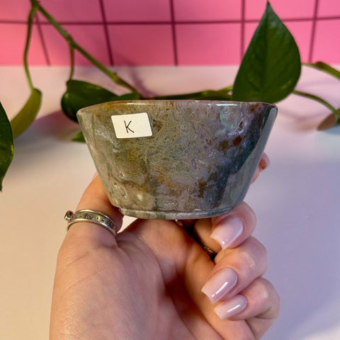 Moss Agate Bowl K 21 - Kenna's Crystals from TikTok