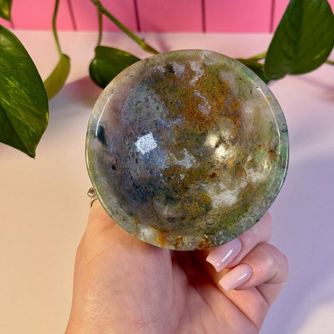 Moss Agate Bowl O 30 - Kenna's Crystals from TikTok