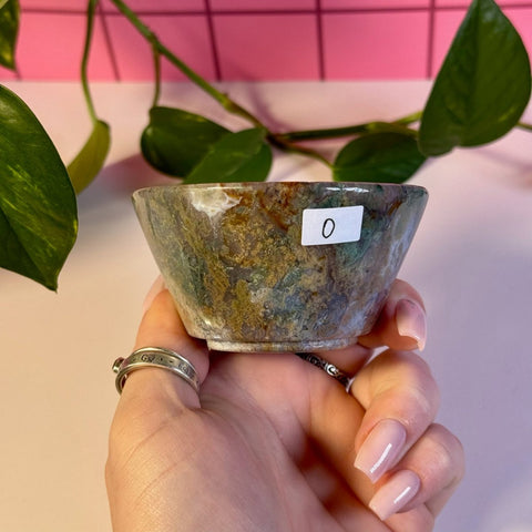 Moss Agate Bowl O 29 - Kenna's Crystals from TikTok