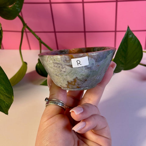 Moss Agate Bowl R 35 - Kenna's Crystals from TikTok