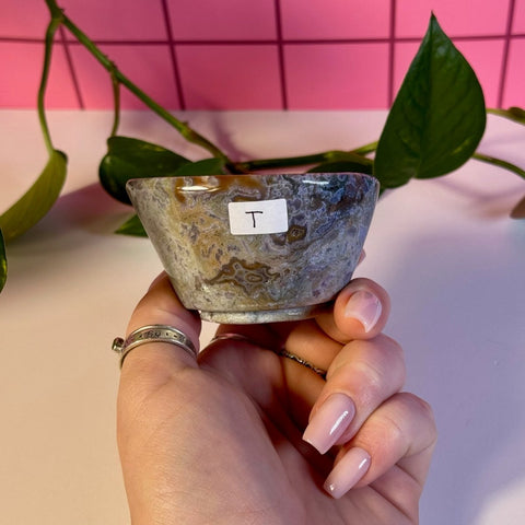 Moss Agate Bowl T 39 - Kenna's Crystals from TikTok