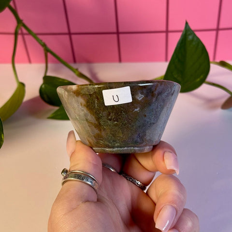 Moss Agate Bowl U 41 - Kenna's Crystals from TikTok