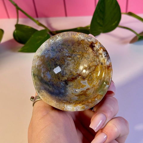 Moss Agate Bowl Y 50 - Kenna's Crystals from TikTok