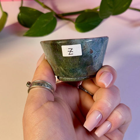 Moss Agate Bowl Z 51 - Kenna's Crystals from TikTok