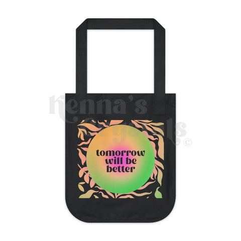 Organic Essential Tote Future Eden Bags One size Black 3 - Kenna's Crystals from TikTok