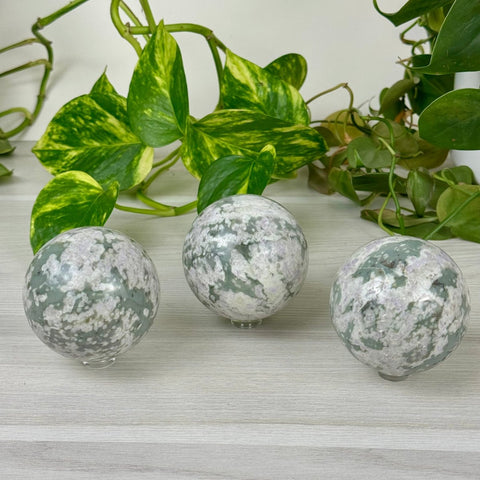 Peace Jade Sphere 33 2 - Kenna's Crystals from TikTok