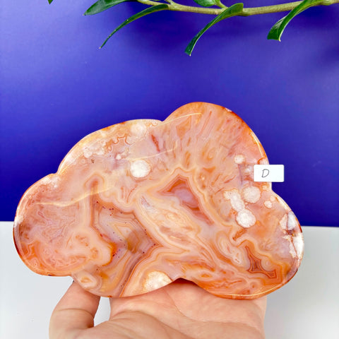 Peach Princess Plate - Kenna's Crystals