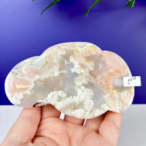 Peach Princess Plate - Kenna's Crystals