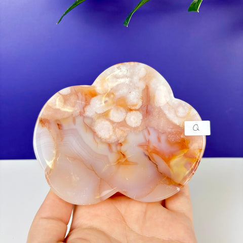 Peach Princess Plate - Kenna's Crystals