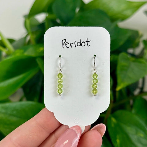 Peridot Earrings Round 1 - Kenna's Crystals from TikTok