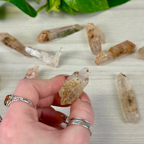 Petroleum In Quartz 55 2 - Kenna's Crystals from TikTok