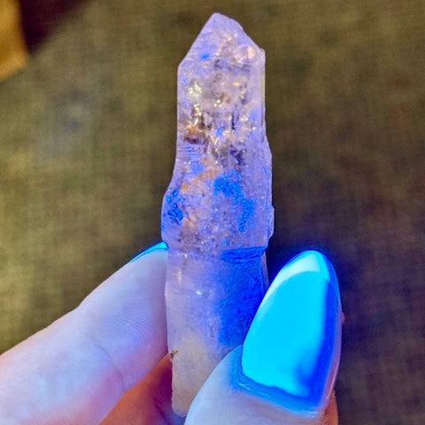 Petroleum In Quartz 88 6 - Kenna's Crystals from TikTok