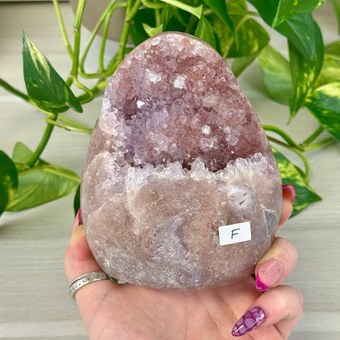 Pink Amethyst Free Form F 6 - Kenna's Crystals from TikTok