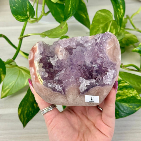 Pink Amethyst Free Form H 8 - Kenna's Crystals from TikTok