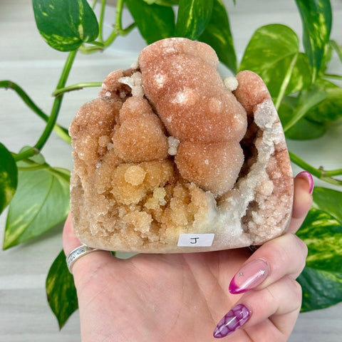 Pink Amethyst Free Form J 10 - Kenna's Crystals from TikTok