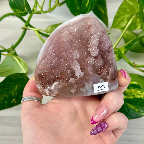 Pink Amethyst Free Form M 13 - Kenna's Crystals from TikTok