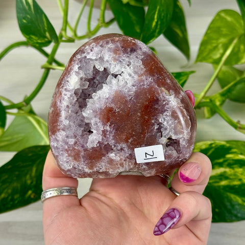 Pink Amethyst Free Form N 14 - Kenna's Crystals from TikTok