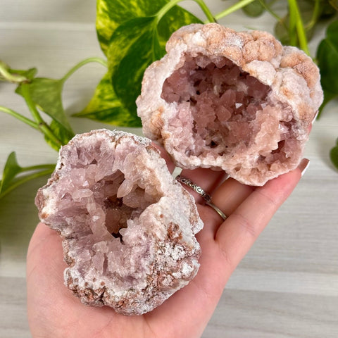 Pink Amethyst Geode 11 12 - Kenna's Crystals from TikTok