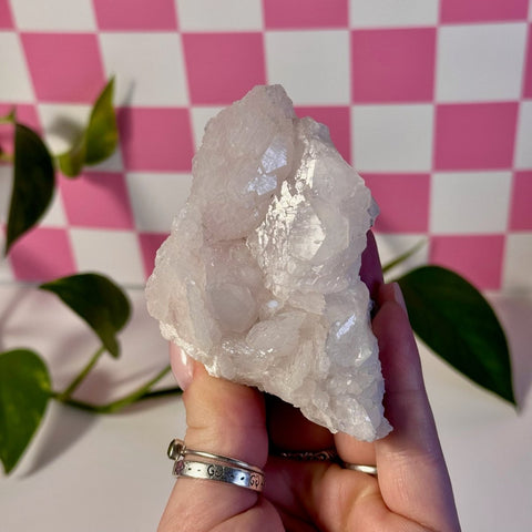 Pink Calcite Specimen H 8 - Kenna's Crystals from TikTok