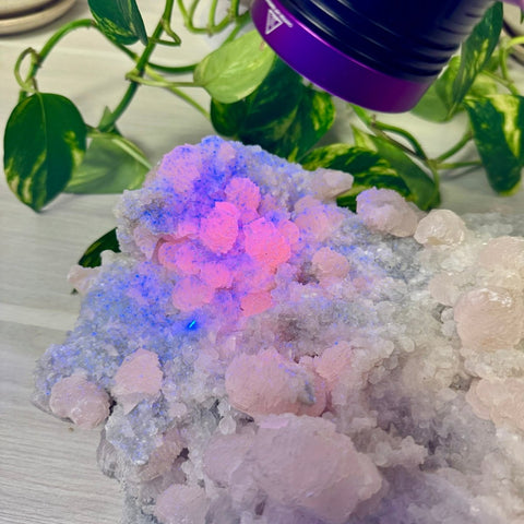 Pink Lantern Calcite A 5 - Kenna's Crystals from TikTok