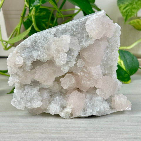 Pink Lantern Calcite H 13 - Kenna's Crystals from TikTok