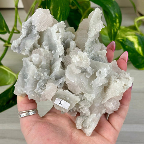 Pink Lantern Calcite K 16 - Kenna's Crystals from TikTok