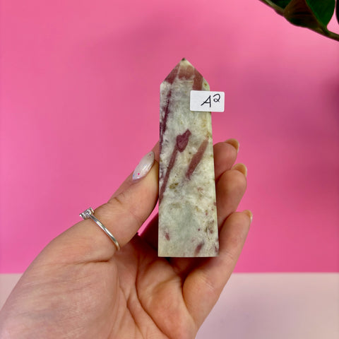 Pink Tourmaline Tower
