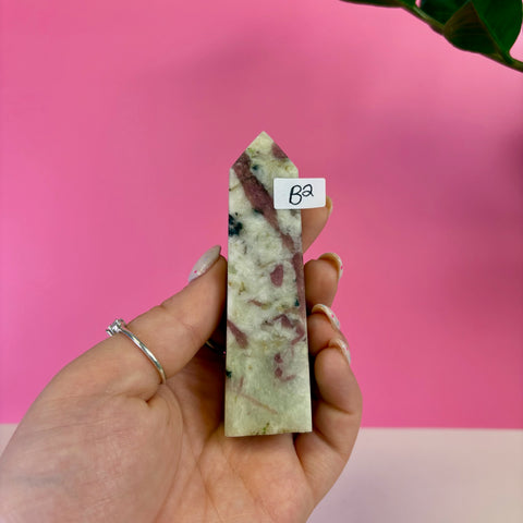 Pink Tourmaline Tower