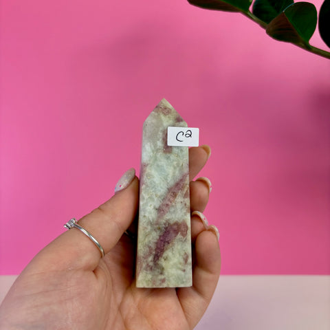 Pink Tourmaline Tower