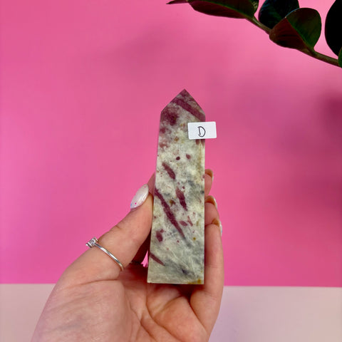 Pink Tourmaline Tower
