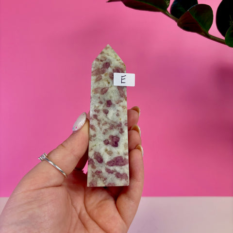 Pink Tourmaline Tower