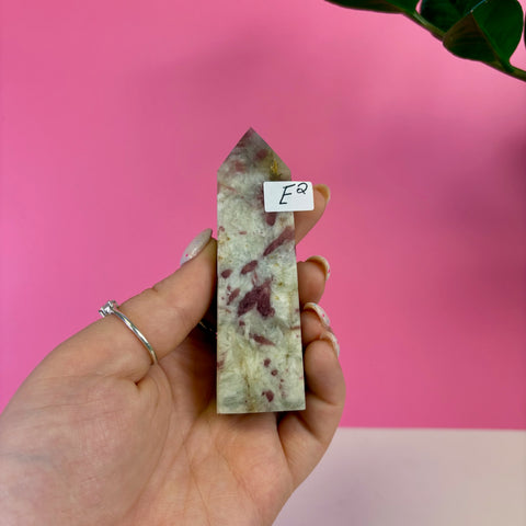 Pink Tourmaline Tower
