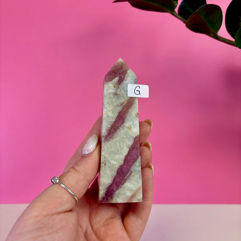 Pink Tourmaline Tower