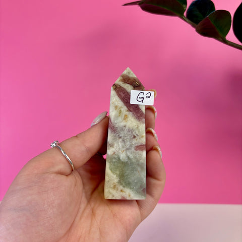 Pink Tourmaline Tower