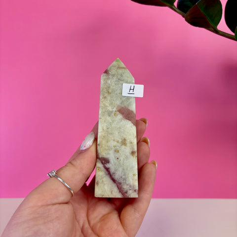 Pink Tourmaline Tower