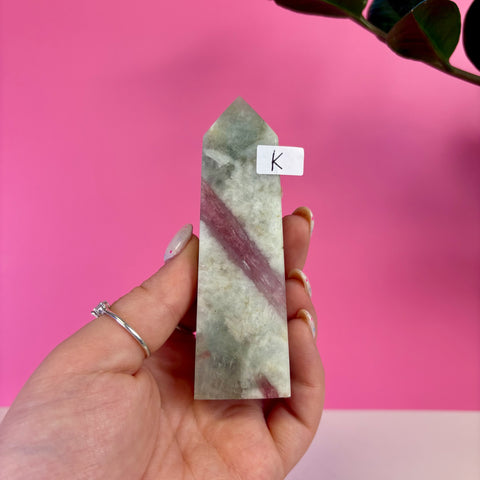 Pink Tourmaline Tower