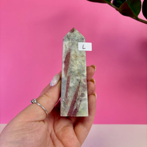 Pink Tourmaline Tower