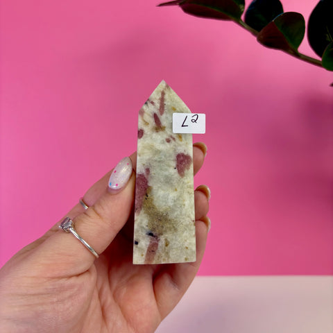 Pink Tourmaline Tower