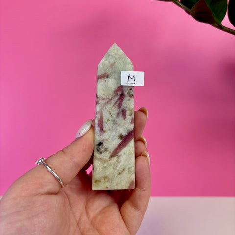 Pink Tourmaline Tower