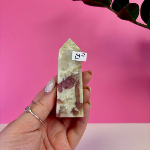 Pink Tourmaline Tower