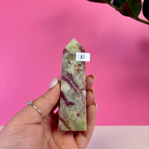 Pink Tourmaline Tower