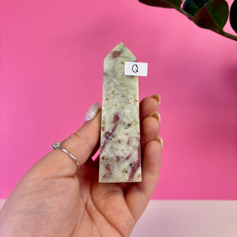 Pink Tourmaline Tower